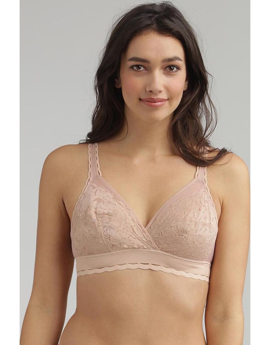 Recycled Cross Your Heart Bra