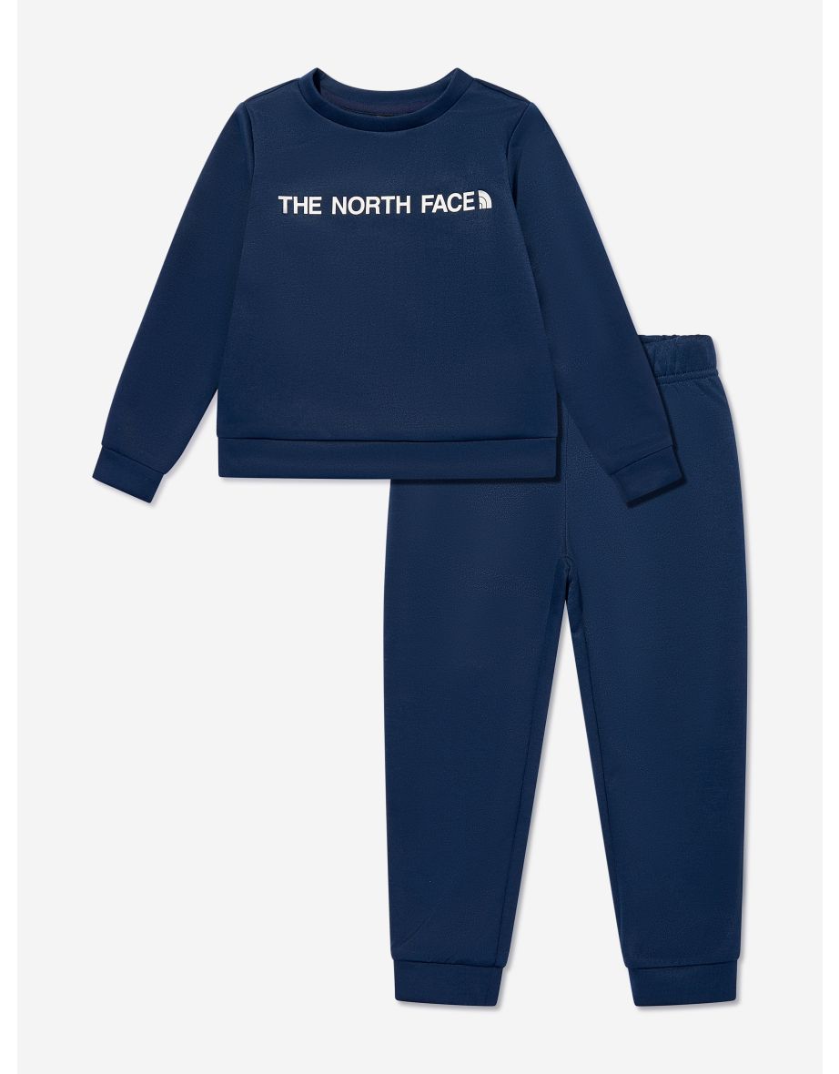 Shop The North Face Kids Logo Tracksuit in Navy Online in Saudi Arabia VogaCloset