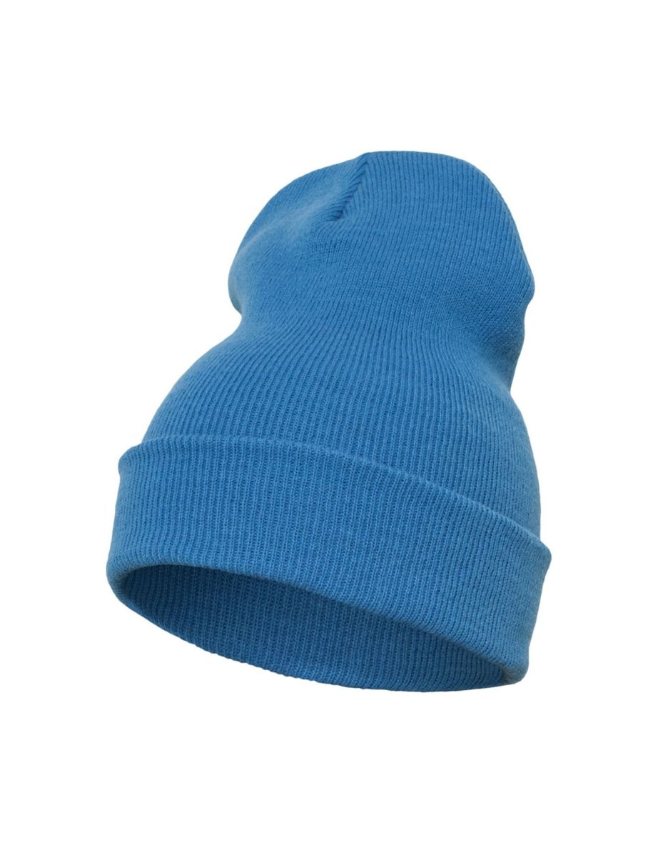Yupoong Flexfit Unisex Heavyweight Long Beanie Winter Hat - Classic Blue