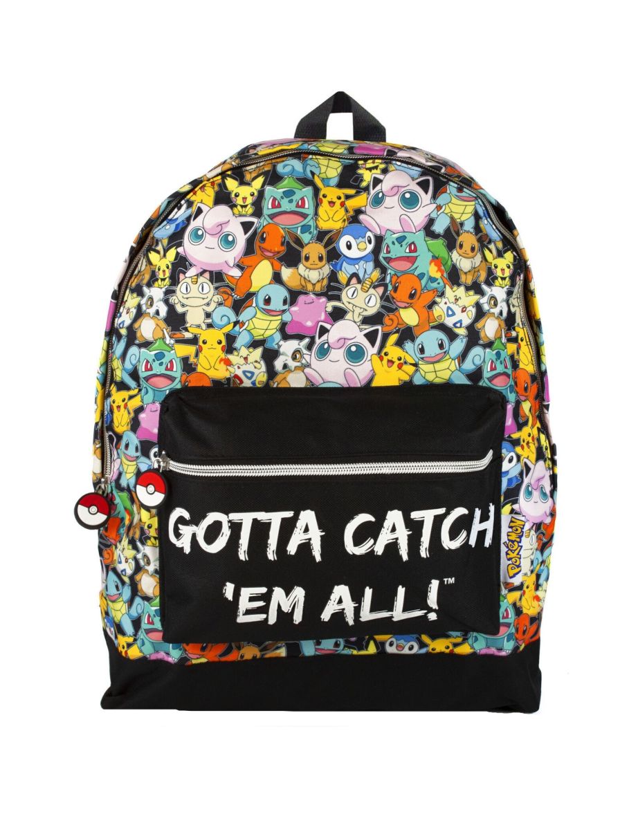 Pokemon Gotta Catch Em All Backpack - Multicoloured