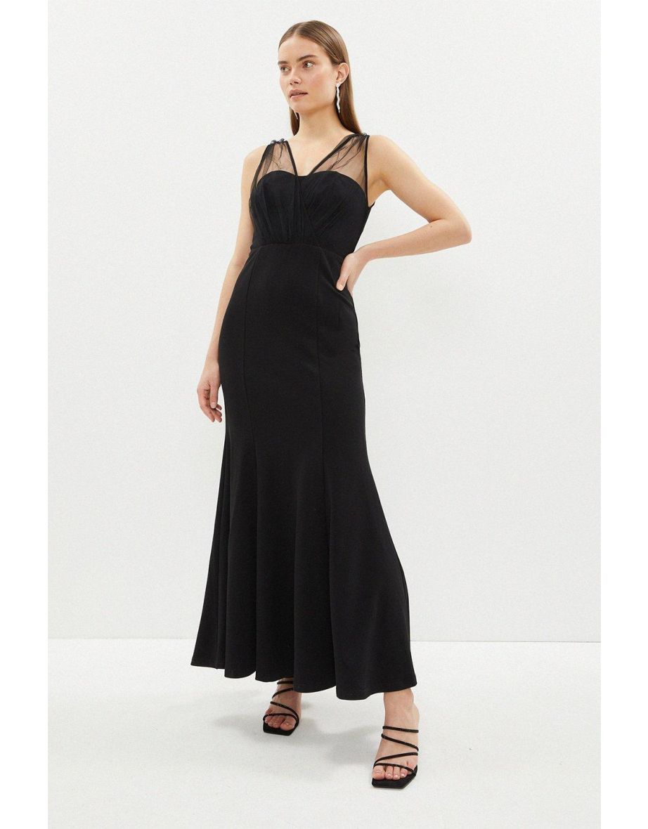 Coast black evening clearance dress