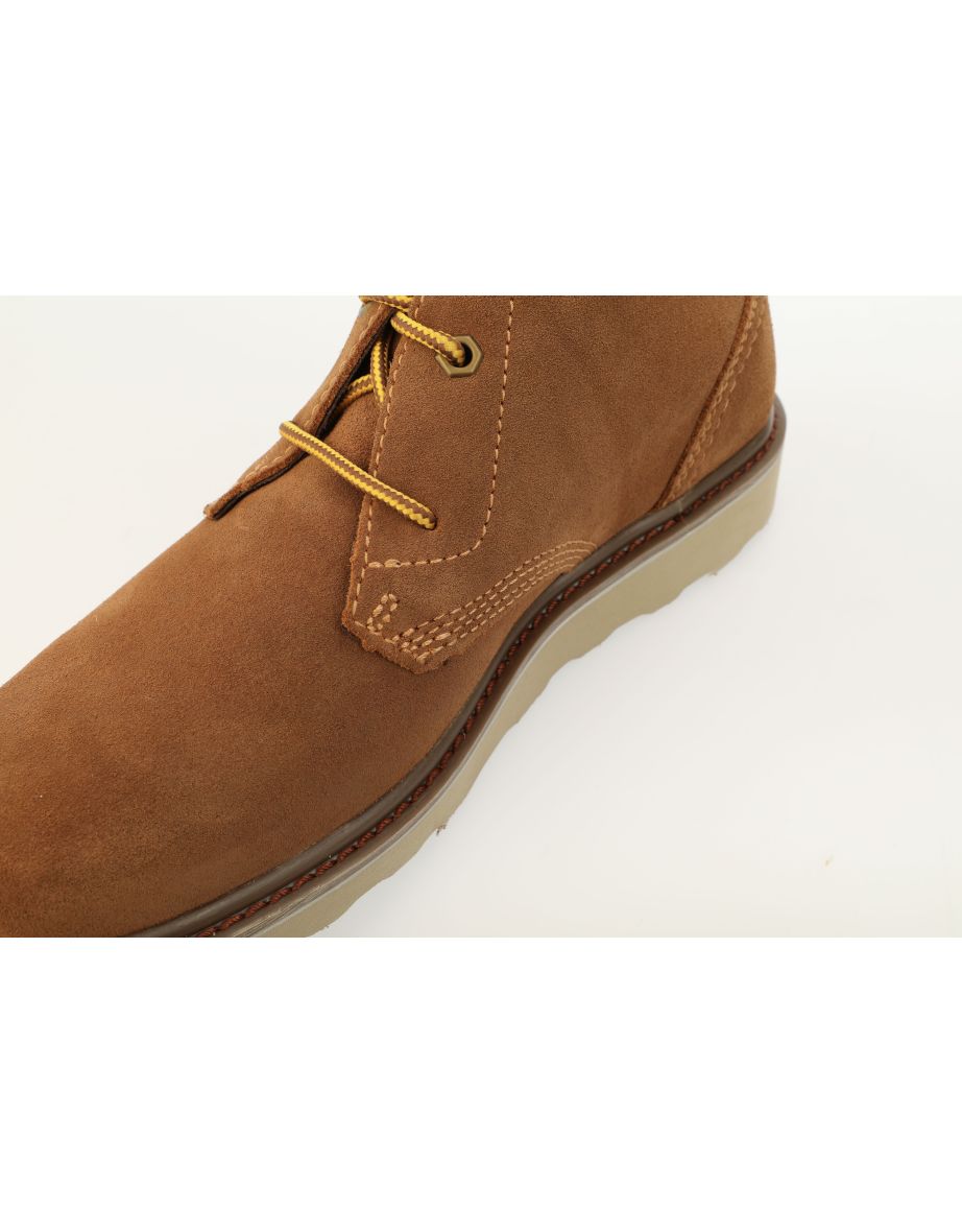 Men's Caterpillar Narrate Chukka Boot in Cream - 4