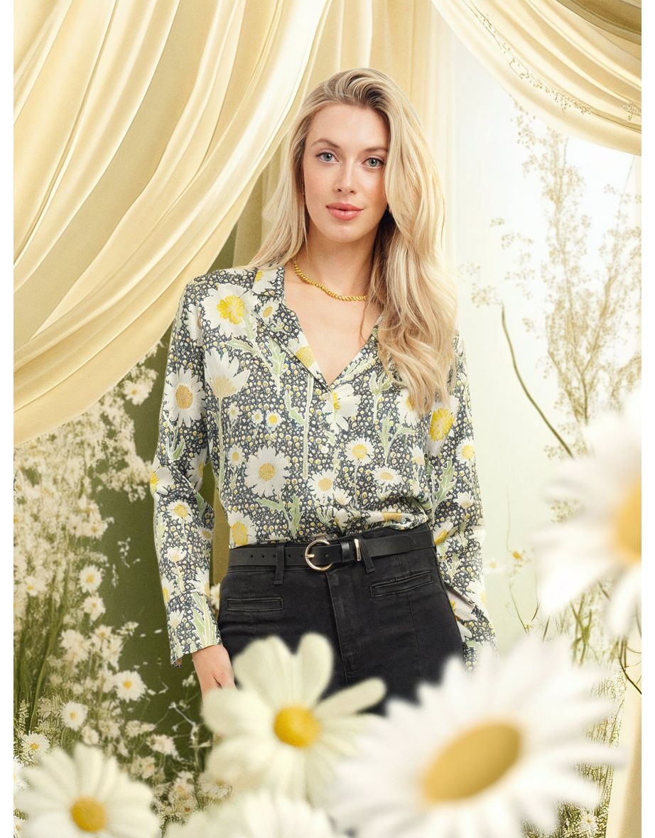 Blazer Shirt / "Daisies" - 6