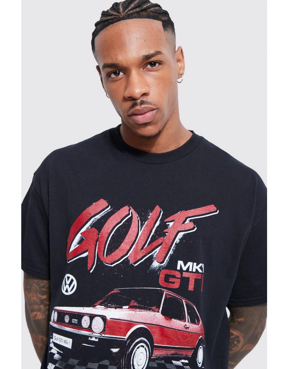 Oversized Golf Gti License T-shirt - black - 2