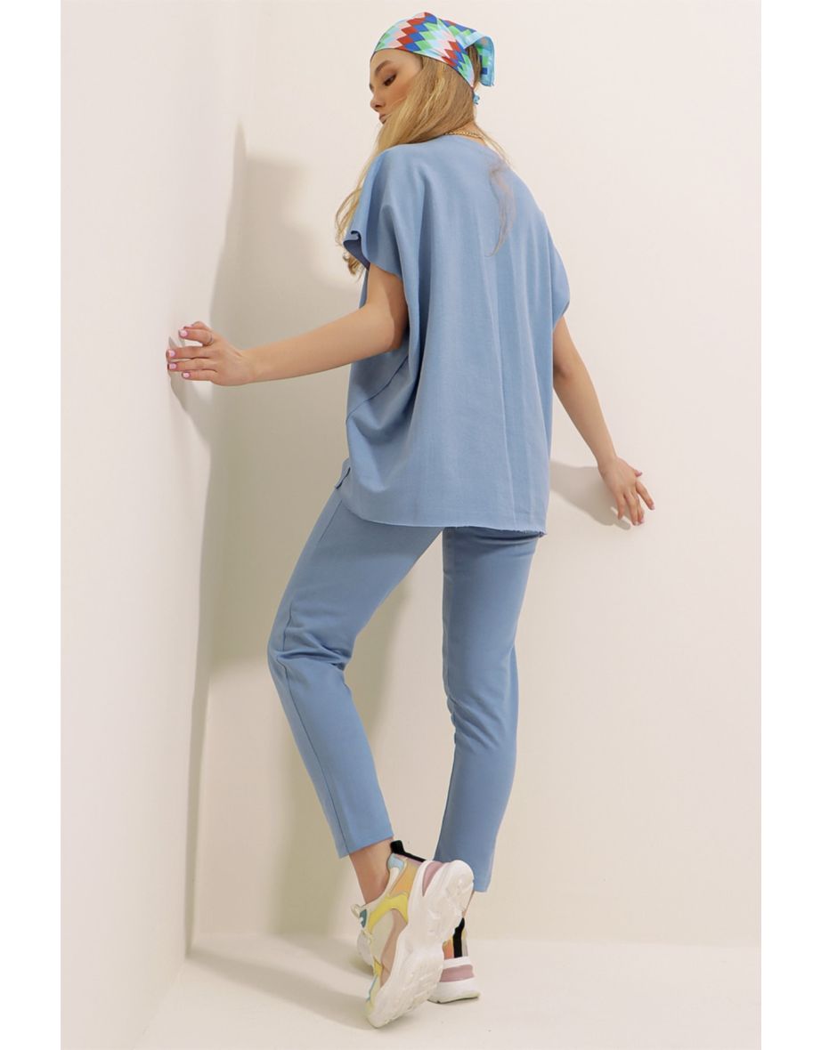 Sweatsuit - Blue - Relaxed fit - 5