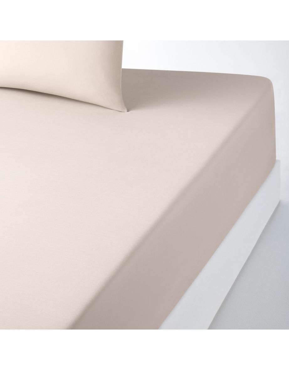 SCENARIO Cotton Plain Fitted Sheet