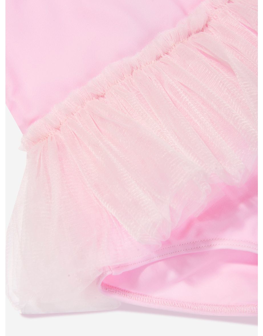 Selini Action Girls Tutu Swimsuit in Pink - 3