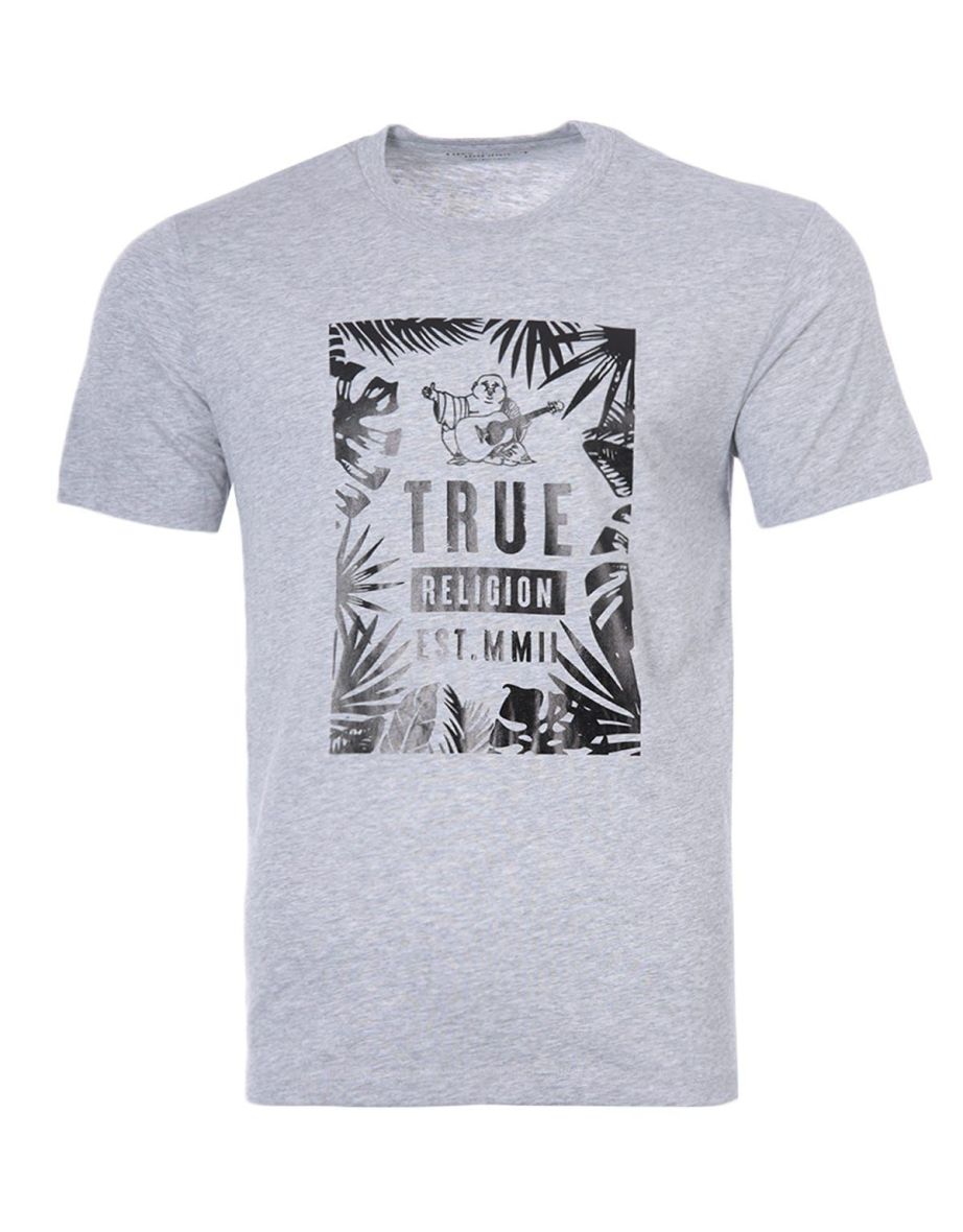 True religion outlet grey t shirt