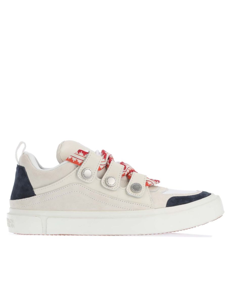 Men's Marcelo Burlon Ticinella Trainers in White
