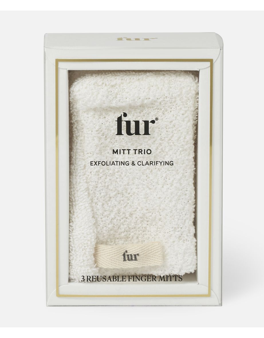 Fur Exfoliator Mitt Trio - 1