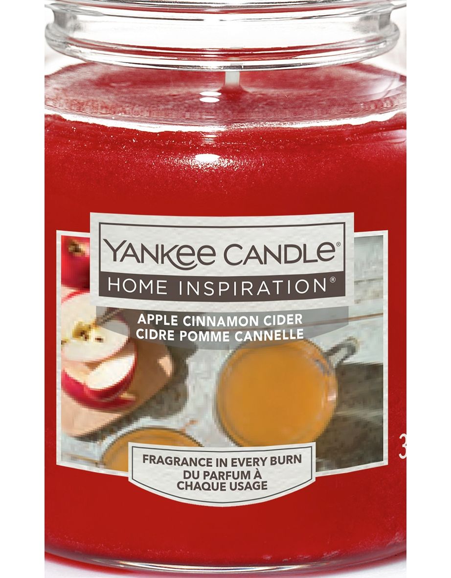 Yankee Candle Apple Cinnamon Cider Large Jar, Home