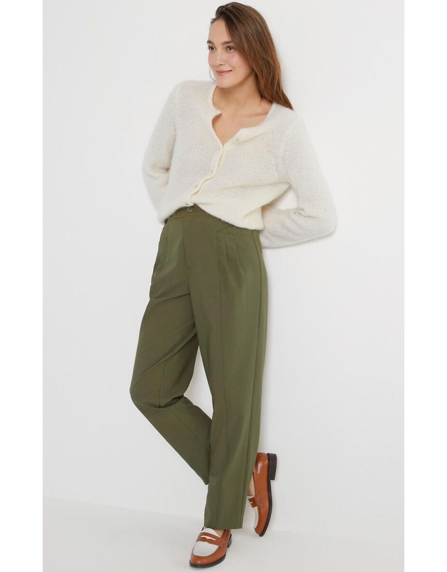 Straight Trousers, Length 28.5"