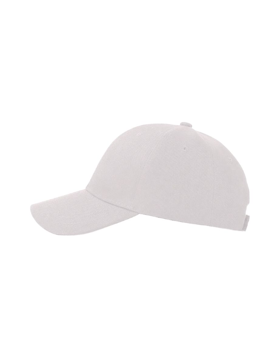 Result Unisex Plain Baseball Cap (Pack of 2) - White - 1