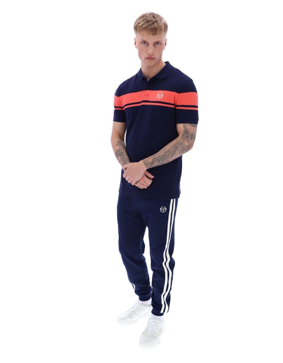 Young Line Polo Shirt Maritime Blue/Dubarry