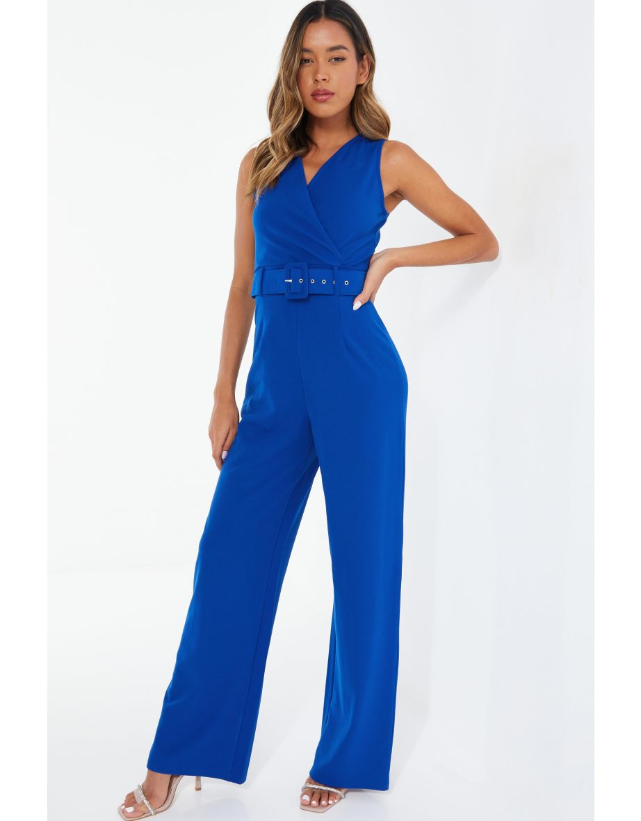 Quiz Royal Blue Palazzo Jumpsuit