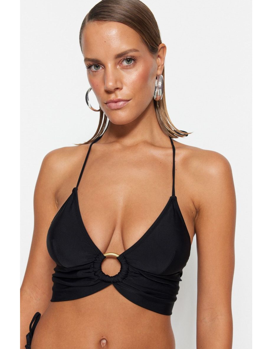 Bikini Top - Black - Plain