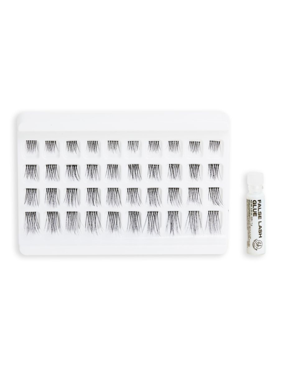 BH Los Angeles Natural Individual Lashes Cluster Queen - 2