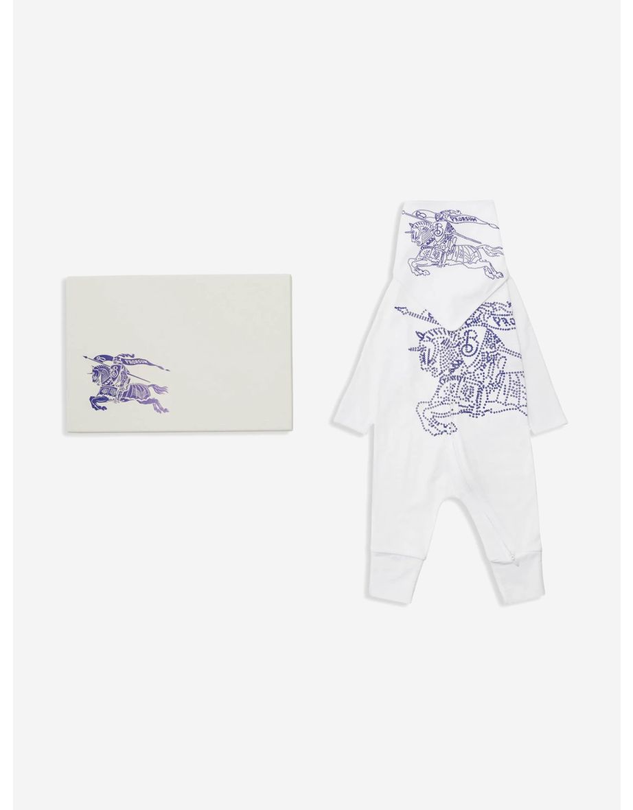 Baby Claude XL Romper Gift Set in White - 3