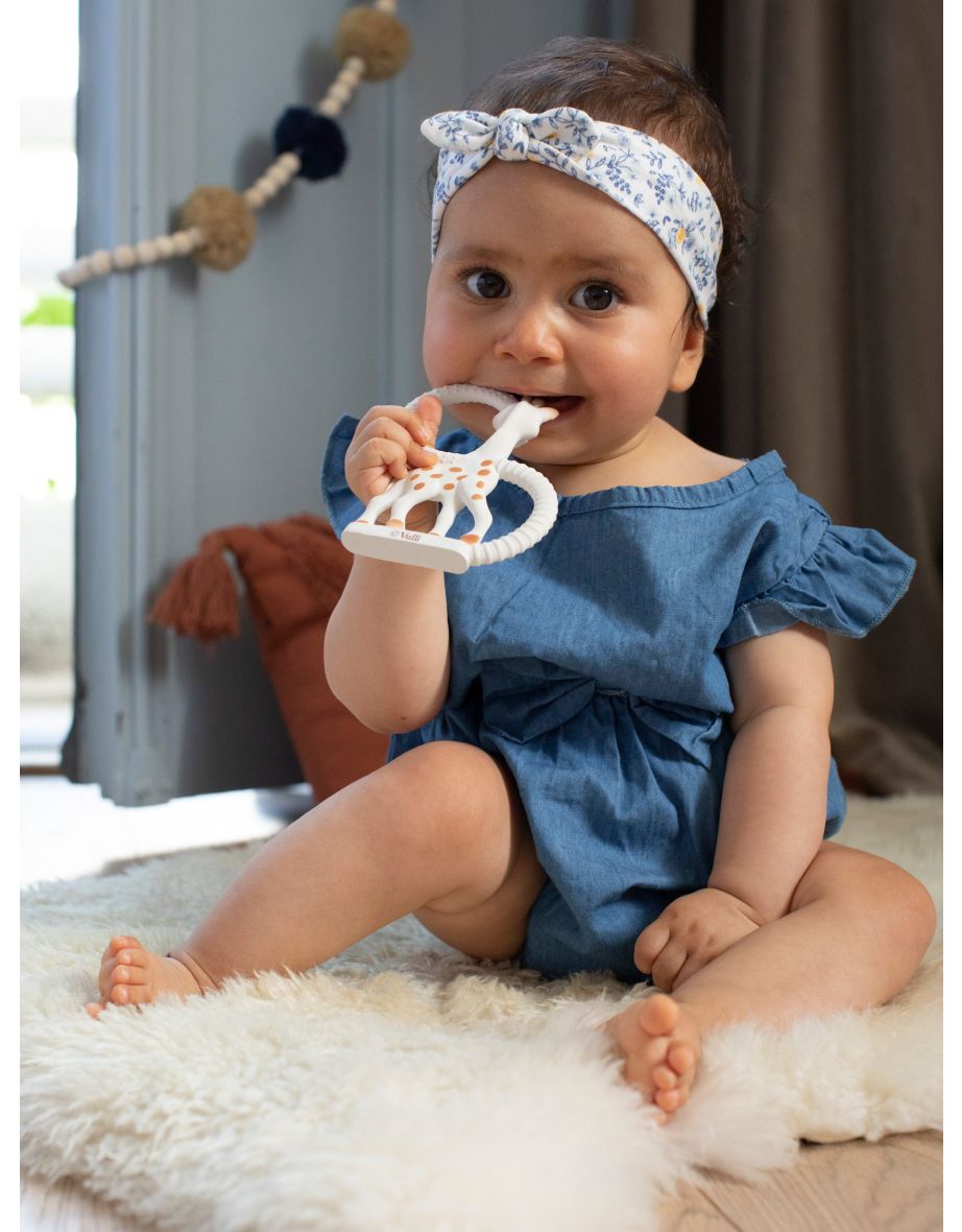 Baby Once Upon A Time Teething Ring in Ivory
