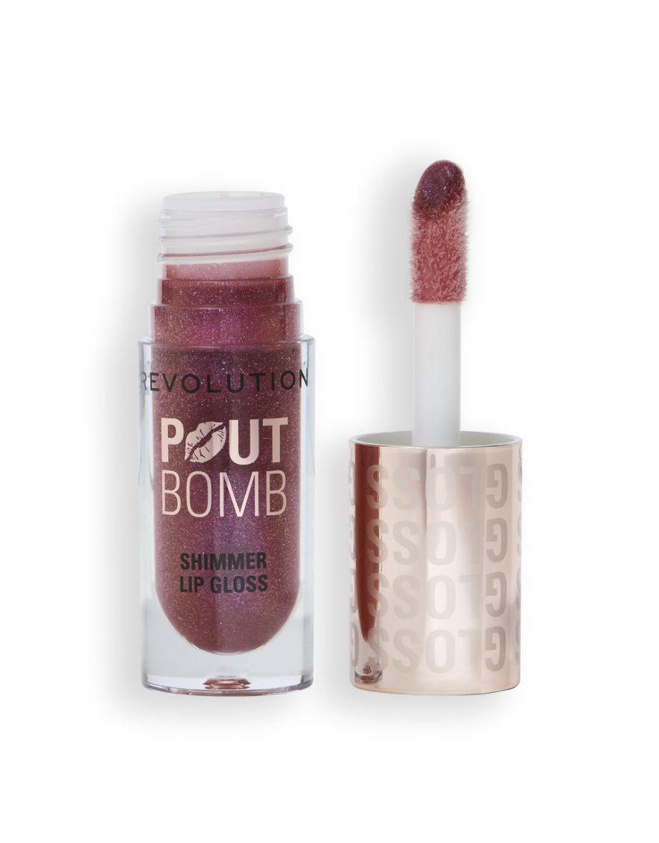 Revolution Pout Bomb Shimmer Gloss Berry Lustre