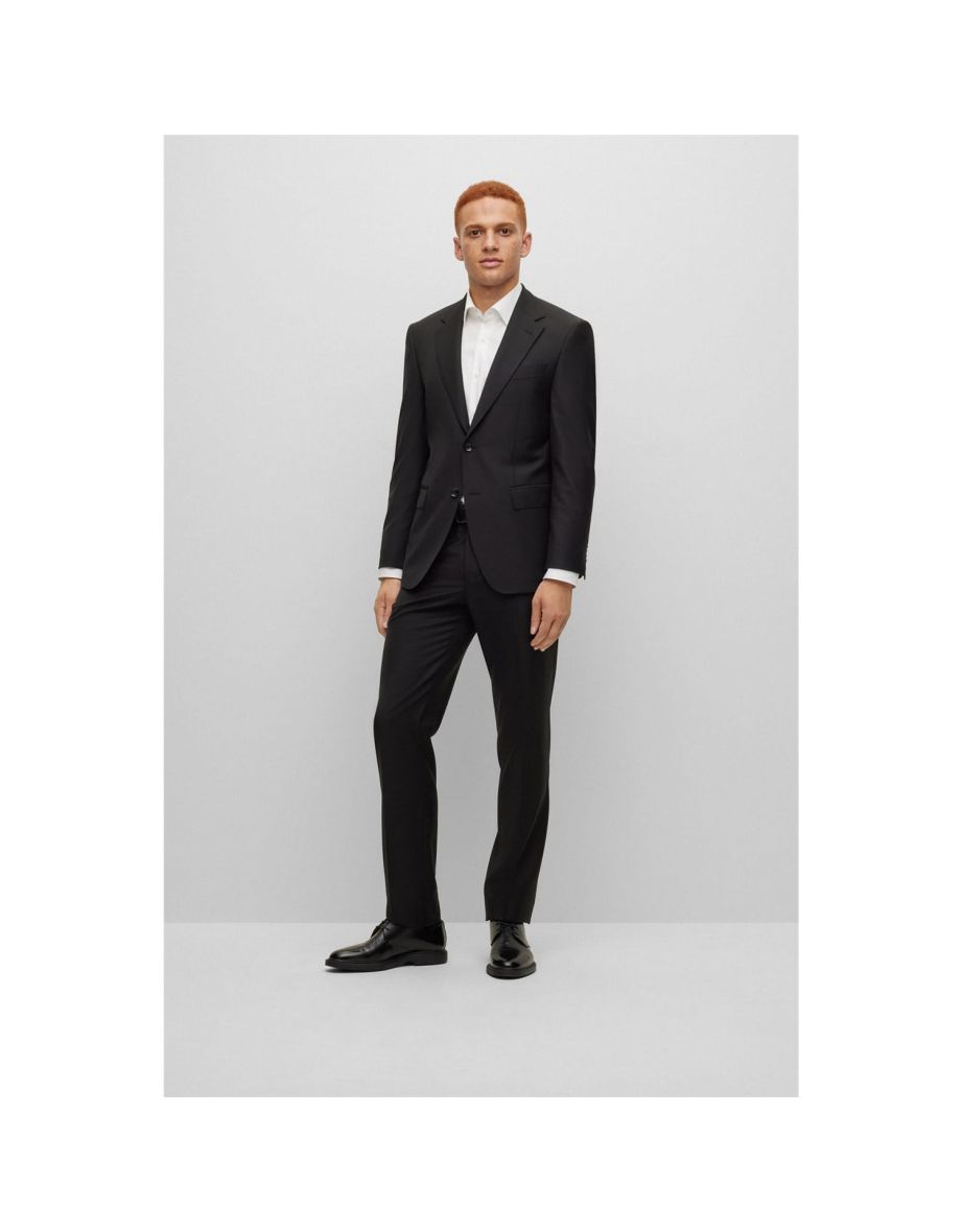Men's Boss T-Glover Suit Pants in Black