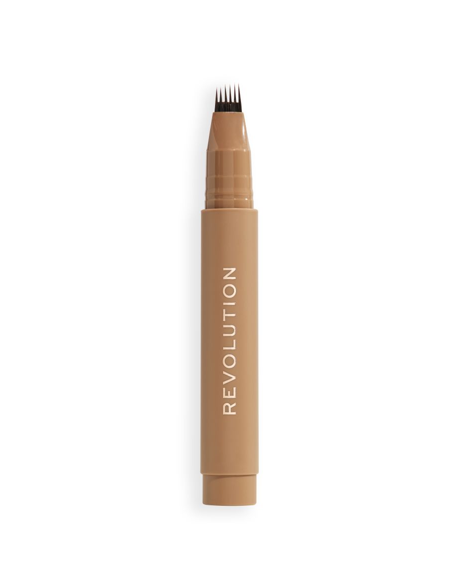 Revolution Instant Brow Hair Pen Cool Brown