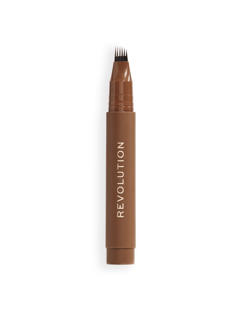 Revolution Instant Brow Hair Pen Warm Brown