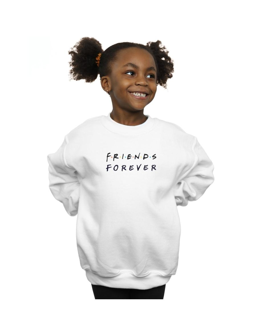 Friends Girls Forever Logo Sweatshirt - White