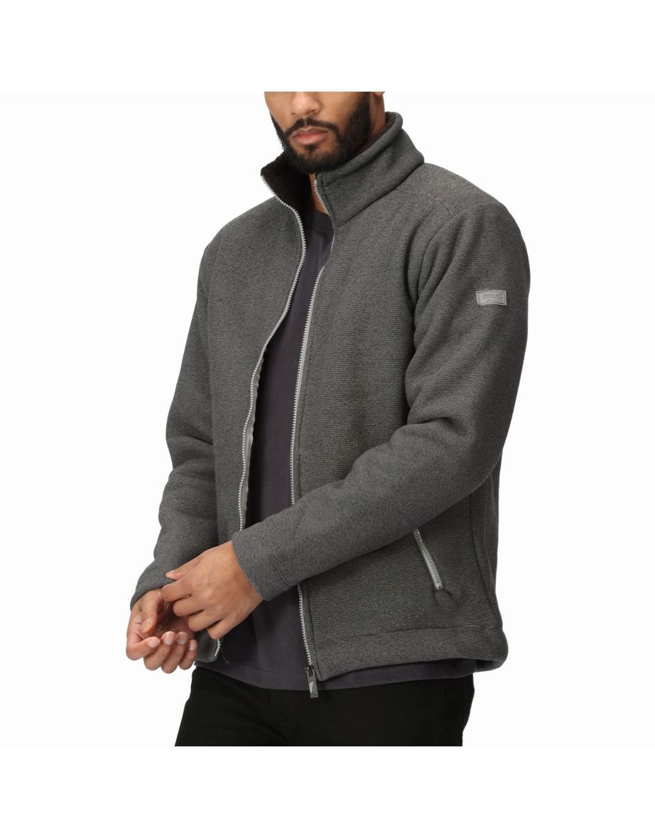 regatta jacket mens fleece lined full zip