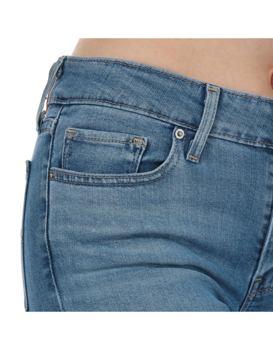 Women's Levis 711 Skinny Rio In Limbo Jeans in Blue - 5