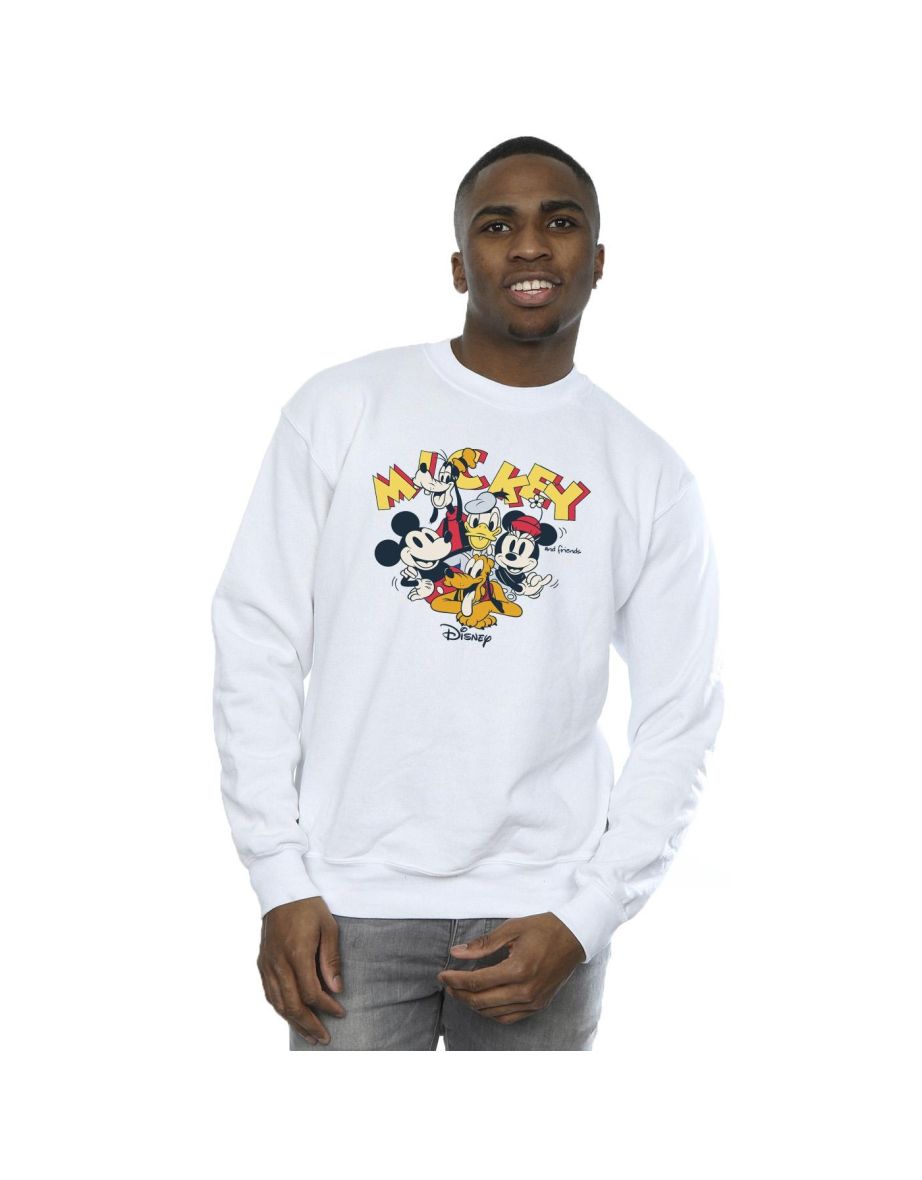 Mickey sweatshirt mens hotsell