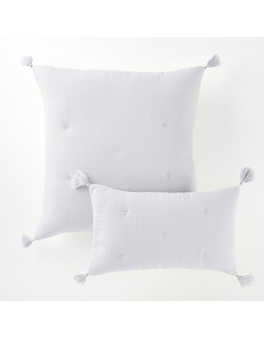 KUMLA Quilted Cushion Cover and Pillowcase