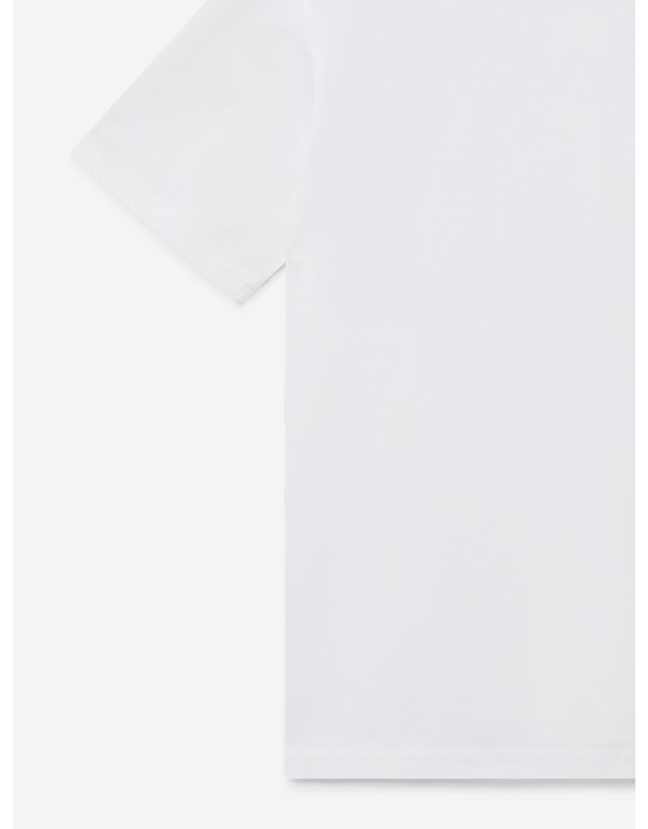 Kids Tennis Club Icon T-Shirt in White - 3