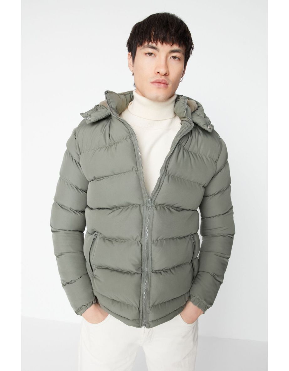 Winter Jacket - Khaki - Puffer