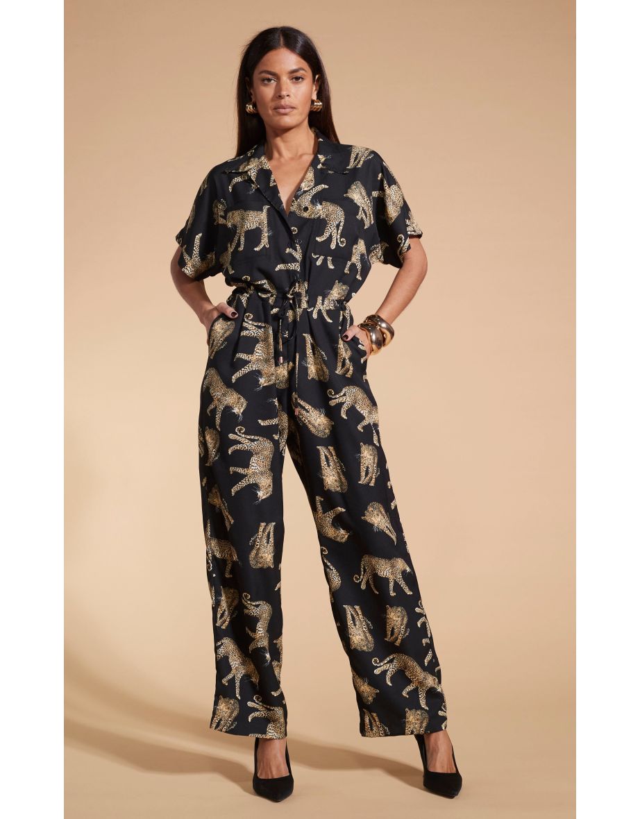 Dancing cheap leopard jumpsuit