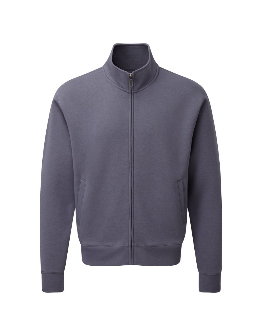 Russell Mens Authentic Full Zip Jacket - Convoy Grey