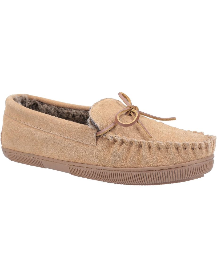 Hush Puppies Womens/Ladies Allie Slip On Leather Slipper - Tan