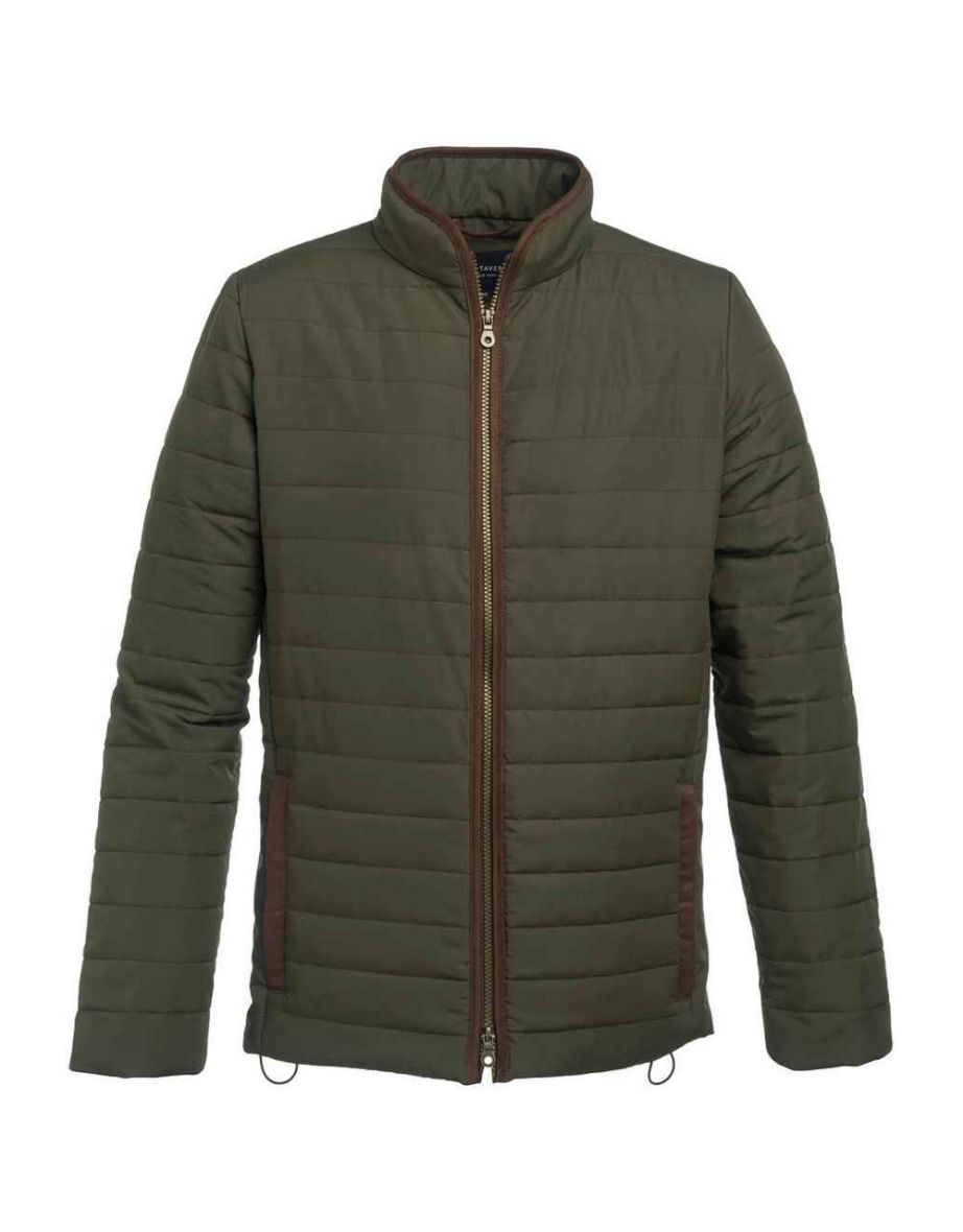 Brook Taverner Mens Padded Jacket - Olive