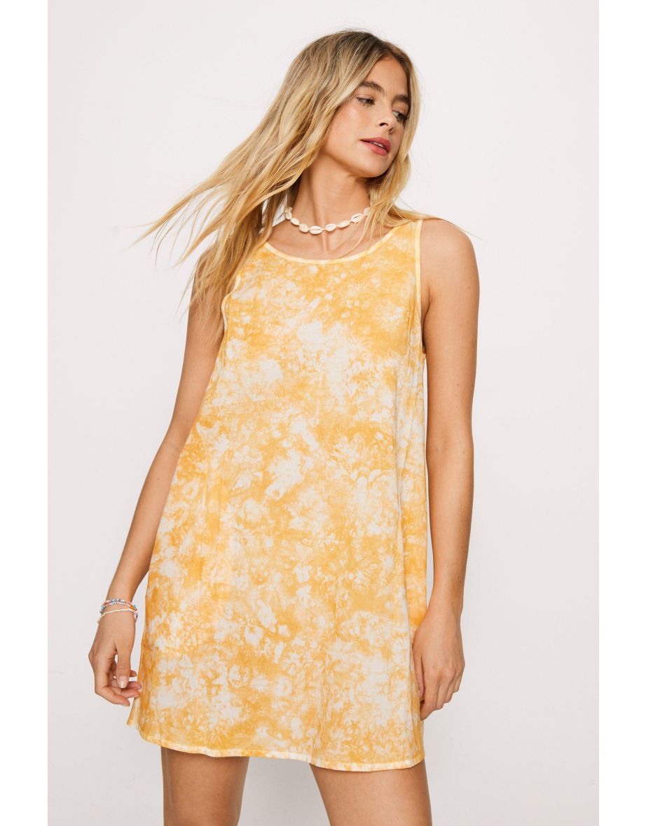 Tie Dye Swing Dress