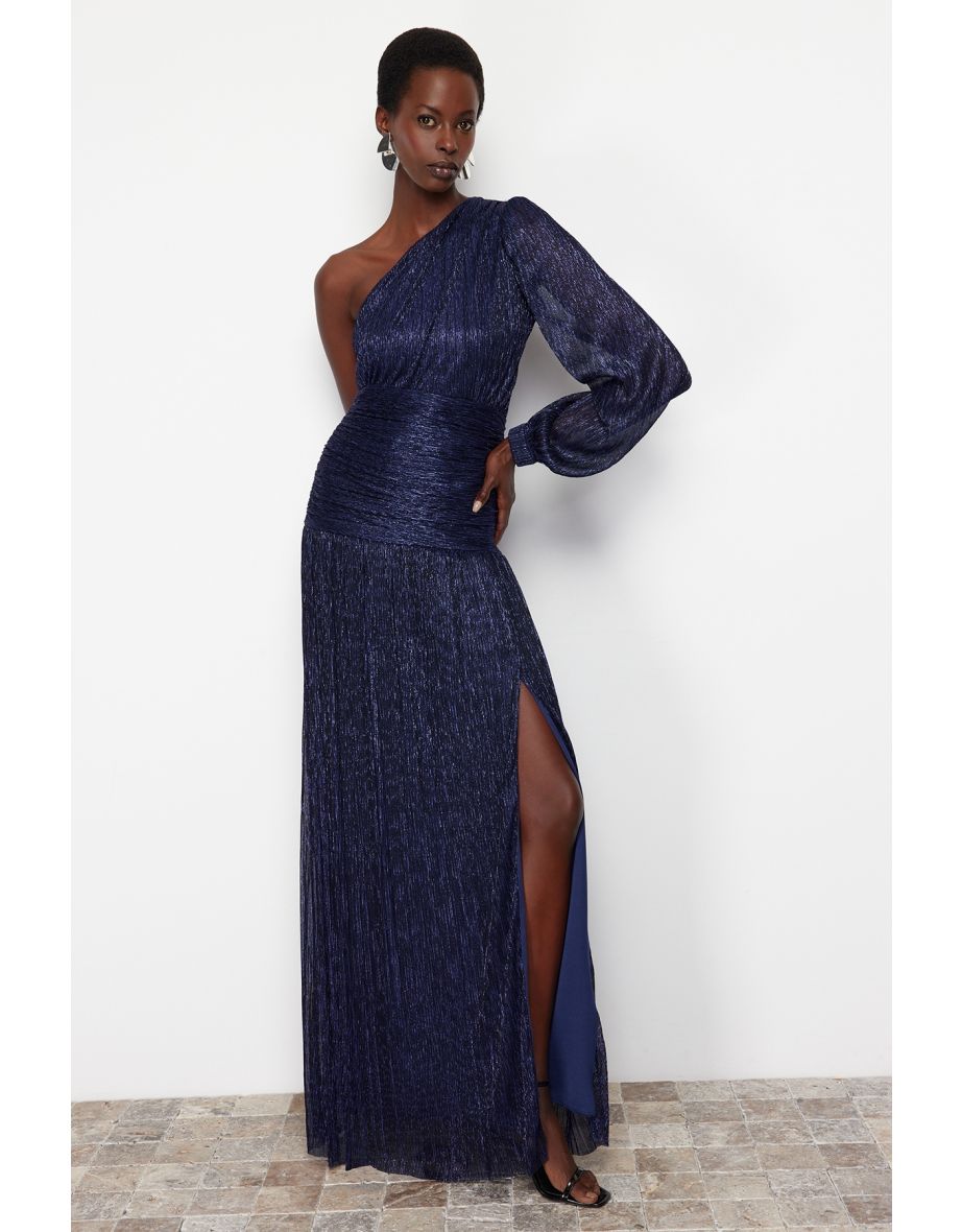 Shop Sax Plain Fitted Knitted Evening Dress Prom Dress Online in Bahrain VogaCloset