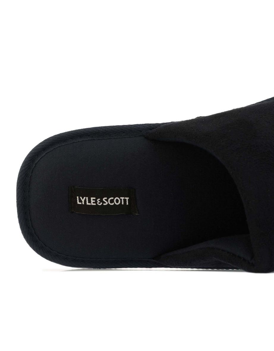 Men's Lyle And Scott Colin Mule Slipper in Blue - 5
