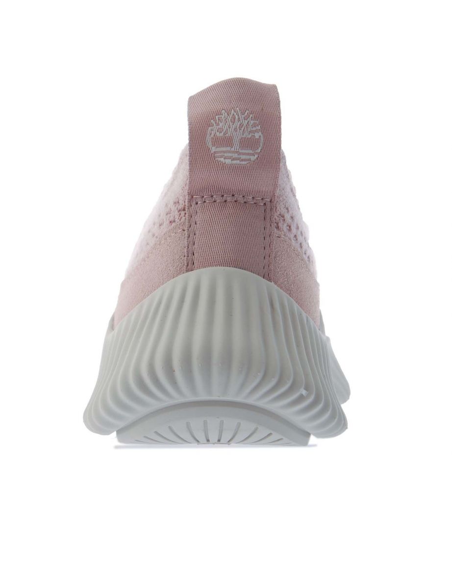 Women's Timberland TrueCloud EK+ Lace Up Trainers in Pink - 5