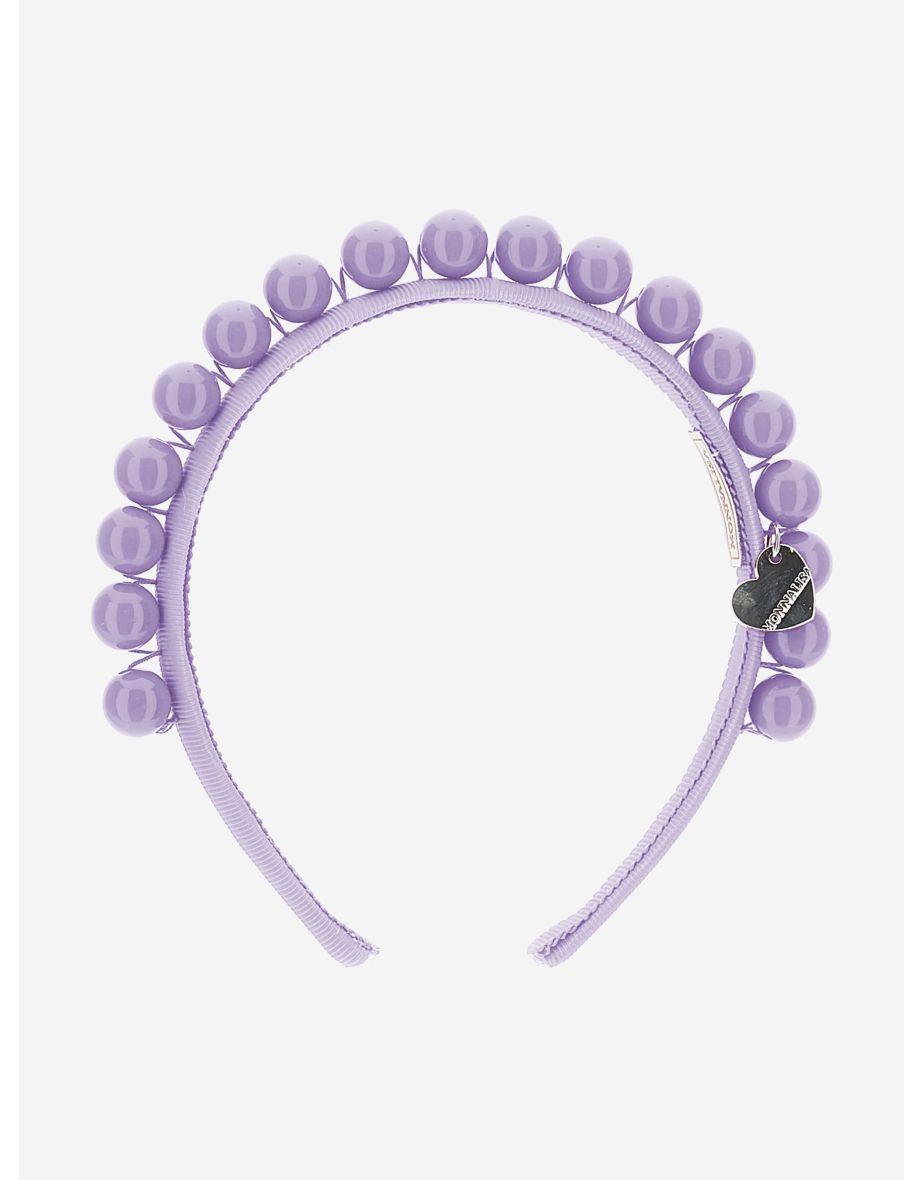 Girls Bob Bon Headband in Purple