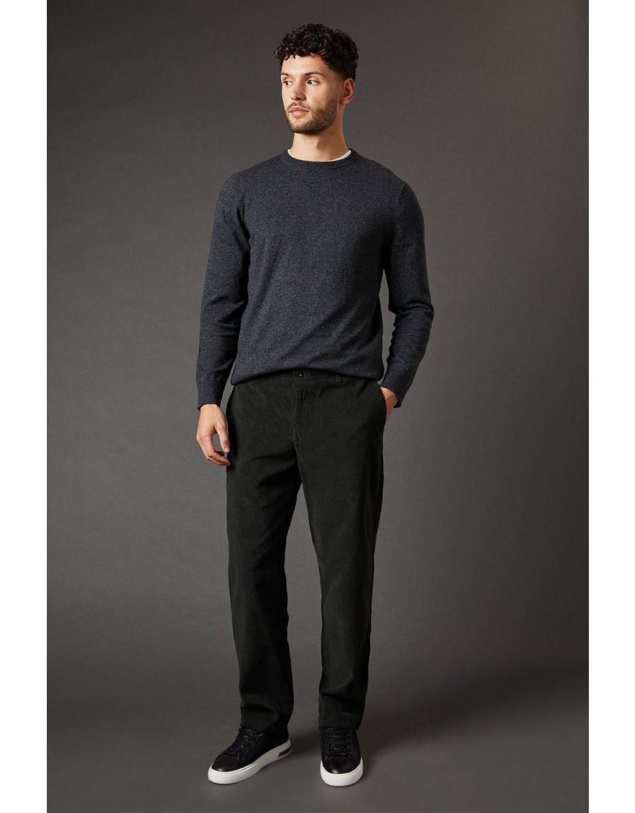 Corduroy Straight Fit Chinos