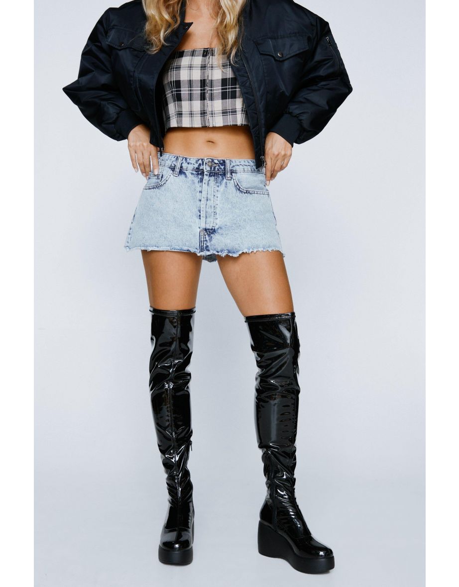 Nasty gal thigh high boots on sale