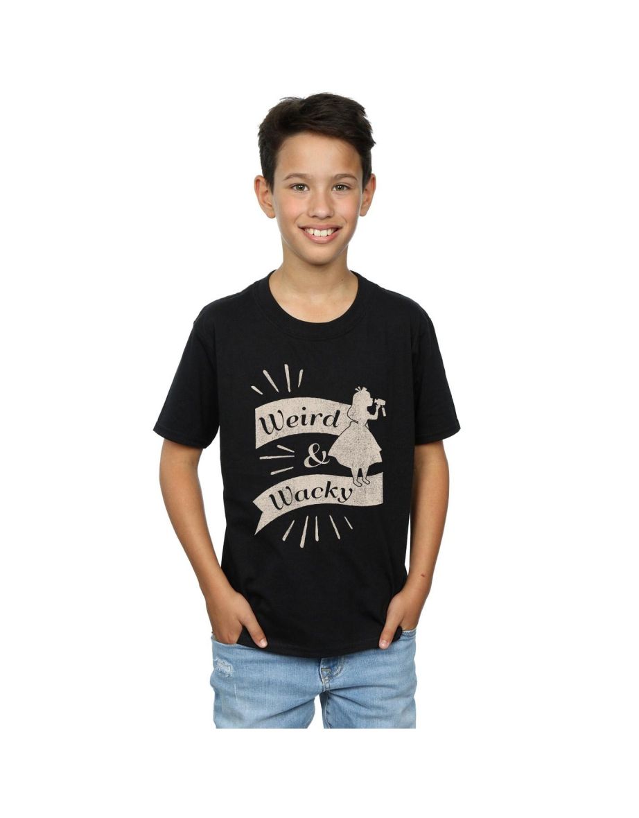 Disney Boys Alice In Wonderland Weird And Wacky T-Shirt