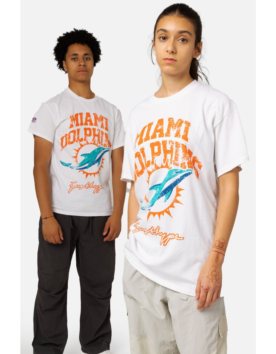 Miami dolphins best sale t shirt white