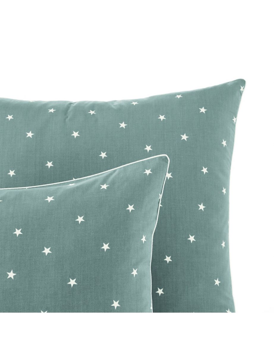 Stella Organic Cotton Pillowcase with Star Print - 1