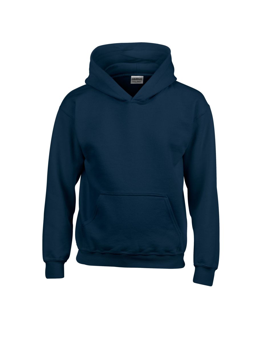 Gildan Childrens/Kids Heavy Blend Hoodie - Navy