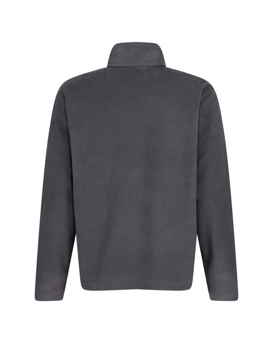 Regatta Mens Micro Zip Neck Fleece Top - Seal Grey - 3